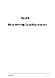 Deel 3 Beschrijving Classificatiecodes - Gbkn