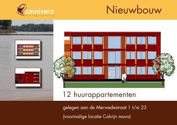 Nieuwbouw 12 huurappartementen Merwedestraat 1 t/m ... - Omnivera