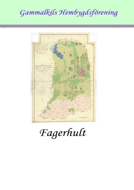 Fagerhult - Gammalkils Hembygdsförening