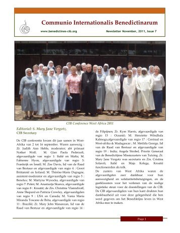 Communio Internationalis Benedictinarum - Benedictines-cib.org