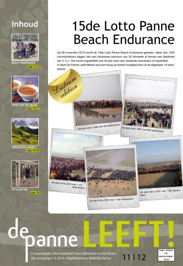 15de Lotto Panne Beach Endurance - De Panne