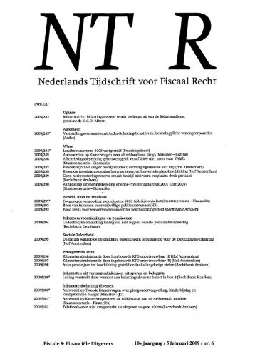 Nederlands Tijdschrift voor Fiscaal Recht - Heering Associates