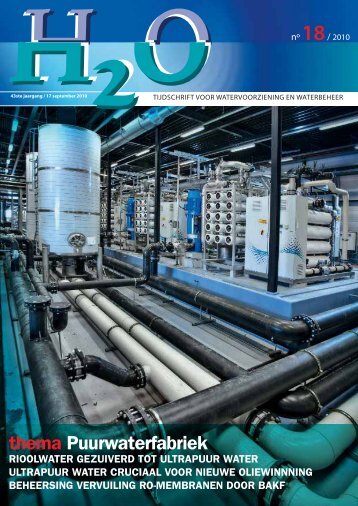 thema Puurwaterfabriek - H2O - Tijdschrift voor watervoorziening en ...