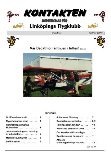 6 2000 - Linköpings flygklubb