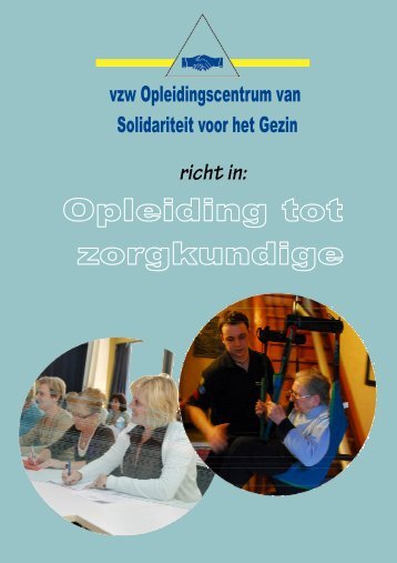 zorgkundige - Solidariteit voor het Gezin