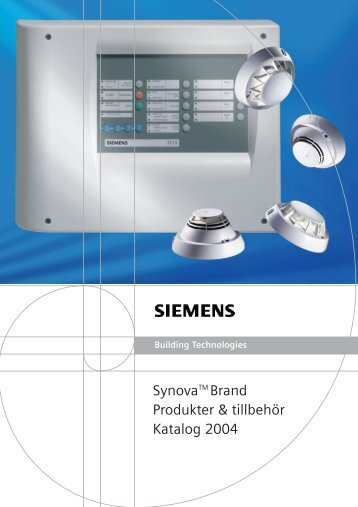SynovaTM Brand Produkter & tillbehör Katalog 2004 - Siemens