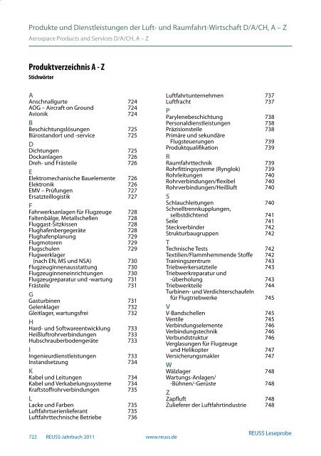 Jahrbuch der Luft- und Raumfahrt - Reuss