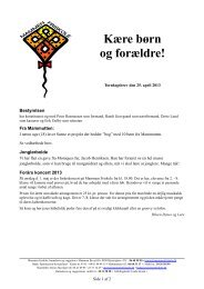 2013-04-25 Torsdagsbrev - Mammen Friskole
