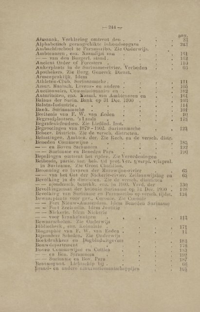 Surinaamsche almanak voor het jaar 1902 - Manioc