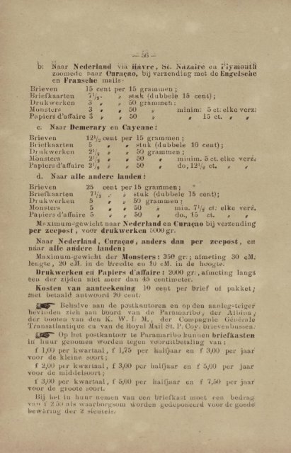 Surinaamsche almanak voor het jaar 1902 - Manioc