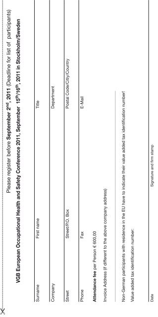 registration form - VGB PowerTech