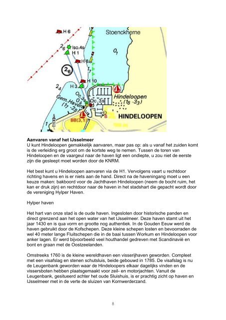 vaarplan - RZV Naarden