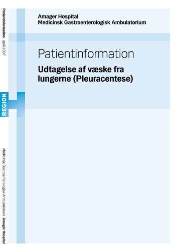 Patientinformation