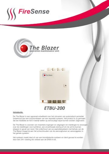 ETBU-200 - FireSense
