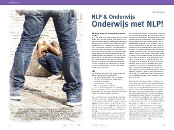 Onderwijs met NLP! - Koenders Coaching & Training