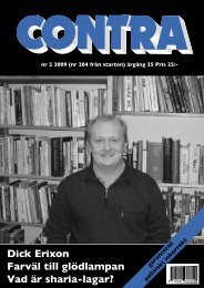 Nummer 2 2009 - Contra