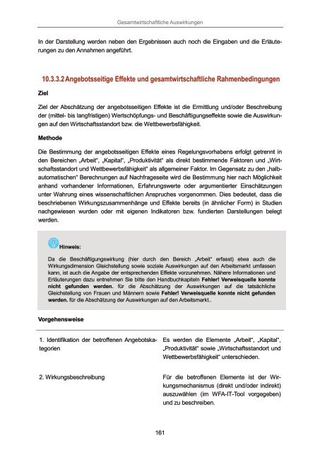 Handbuch Wirkungsorientierte Folgenabschätzung