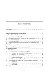 INHOUDSTAFEL - Academia Press