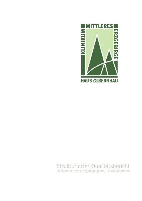 Strukturierter Qualitätsbericht - Klinikum Mittleres Erzgebirge