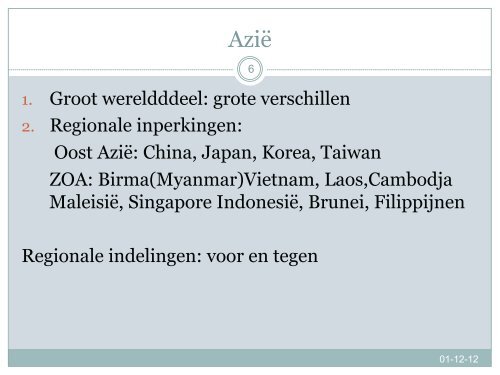 Regionalisering in Azië in vergelijkend perspectief - Senioren ...