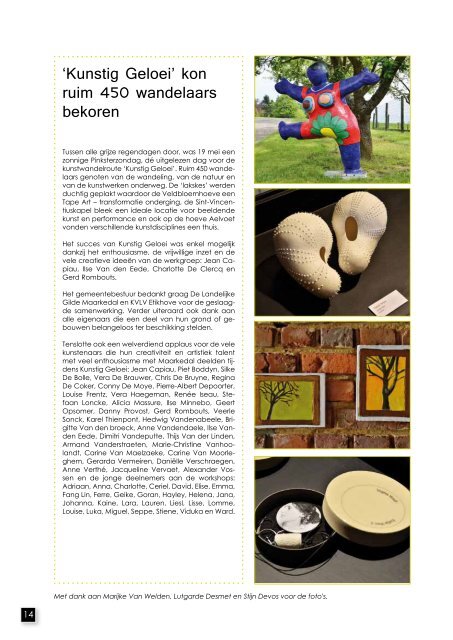 Nieuwsbrief juni 2013 - download - Gemeente Maarkedal