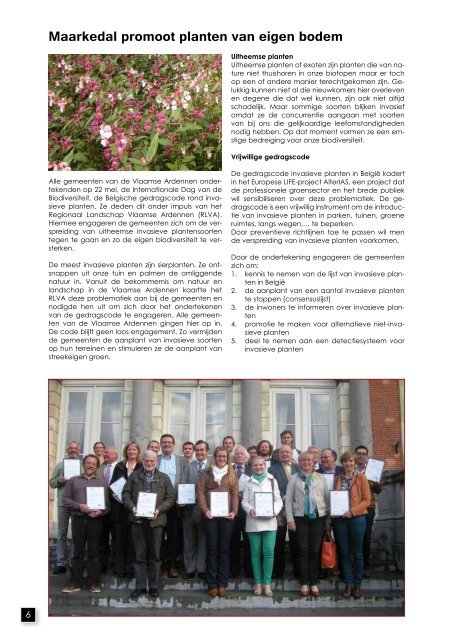 Nieuwsbrief juni 2013 - download - Gemeente Maarkedal