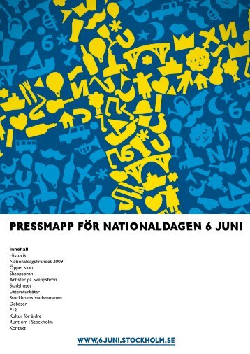 PRESSMAPP FÖR NATIONALDAGen 6 JUNI - Sveriges Kungahus