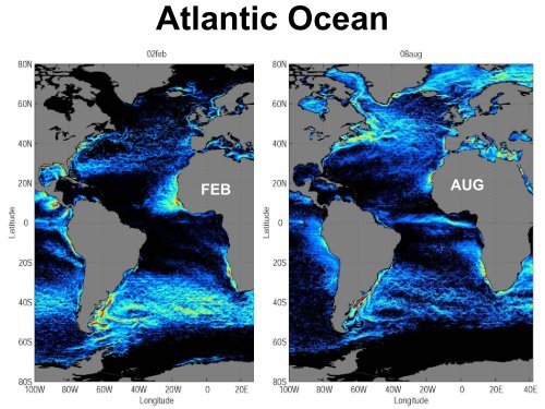 Front Detection in Chlorophyll and SST Satellite Imagery - Ocean's ...