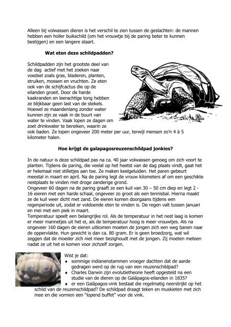 Informatie over Galapagosreuzenschildpad - Diergaarde Blijdorp