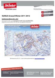 SkiWelt Actueel Winter 2011-2012 - Skiwelt Wilder Kaiser-Brixental