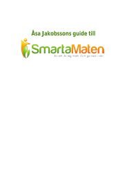 Åsa Jakobssons guide till - SmartaMaten