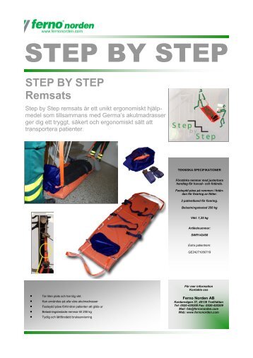 pdf STEP BY STEP o EASYLIFT 2010 - Ferno Norden