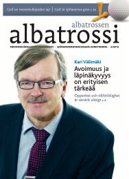 Albatrossi 4/2012 - Merimieseläkekassa