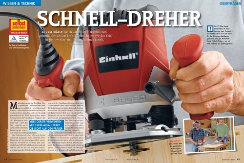 SCHNELLâDREHER FAZIT