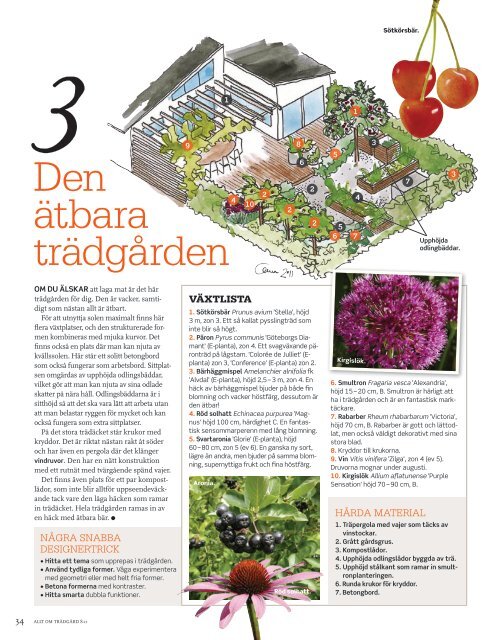1 trädgård – 3 stilar - Garden by anna