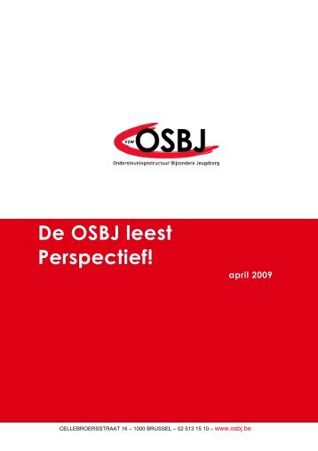 Wat de OSBJ denkt/vindt/aanvult m.b.t. Perspektief - Steunpunt ...