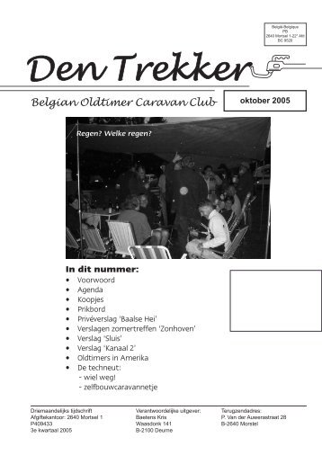 Den Trekker - Belgian Oldtimer Caravan Club