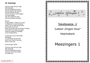Tekstboek _Lekker Zingen_ 2. Meezingers 1.pdf
