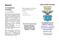 Scarica il volantino in formato PDF - SEZIONE CAI - Voghera