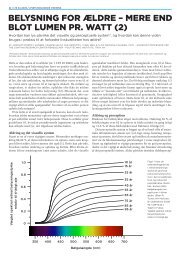 BeLysninG For ÆLdre – mere end BLot Lumen pr. Watt (2) - Lysnet