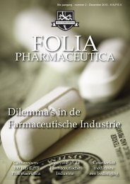 PHARMACEUTICA - Koninklijke Nederlandse Pharmaceutische ...