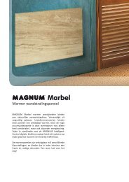 MAGNUM Marbel marmer wandpanelen bieden een natuurlijke ...