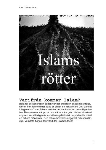 Islams rötter - Gluefox