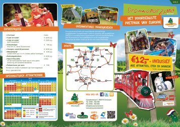 Folder attractiepark - Drouwenerzand
