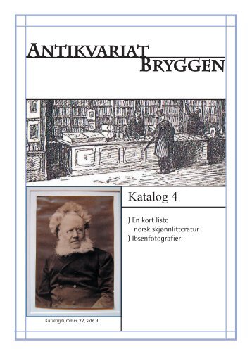 Katalog 4.indd - Antikvariat Bryggen