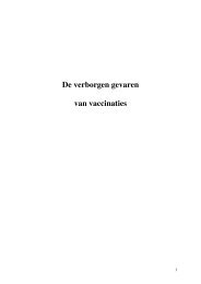 De verborgen gevaren van vaccinaties - WantToKnow.nl