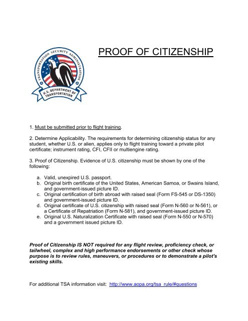 Membership Application Package - Elmendorf Aero Club