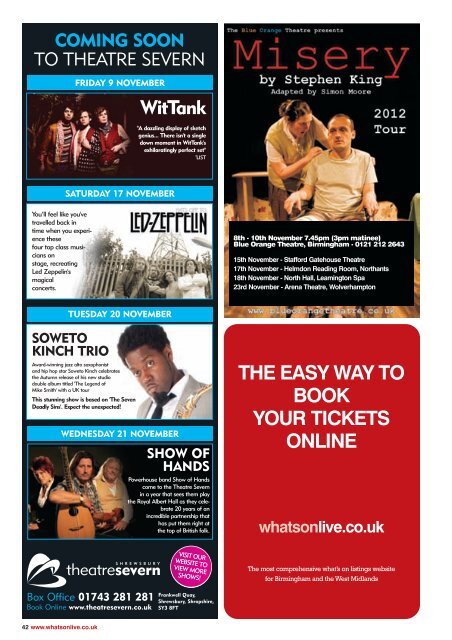 Nov 2012 - View Online - Whats On Live