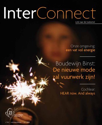 Boudewijn Binst: De nieuwe mode zal vuurwerk zijn! - Imec