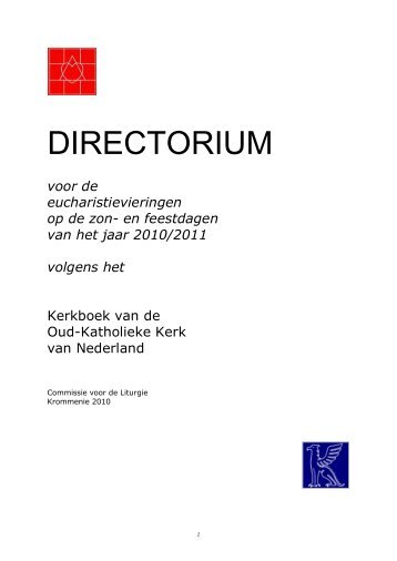 Directorium 2010 - 2011 - Koenraad Ouwens